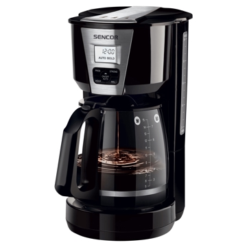 ყავის აპარატი Sencor SCE 5070BK Drip Boiler, 1000 W Black