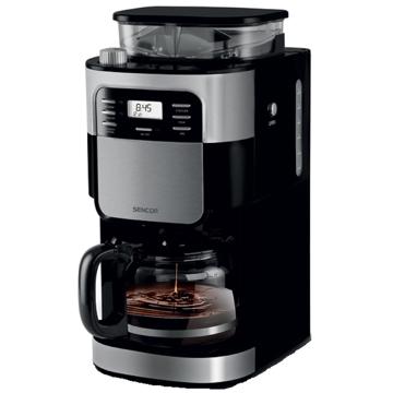 ყავის აპარატი Sencor SCE 7000BK, 900W, 1.5L, Coffee Machine, Black