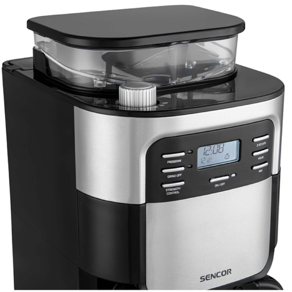 Sencor SCE 7000BK, 900W, 1.5L, Coffee Machine, Black