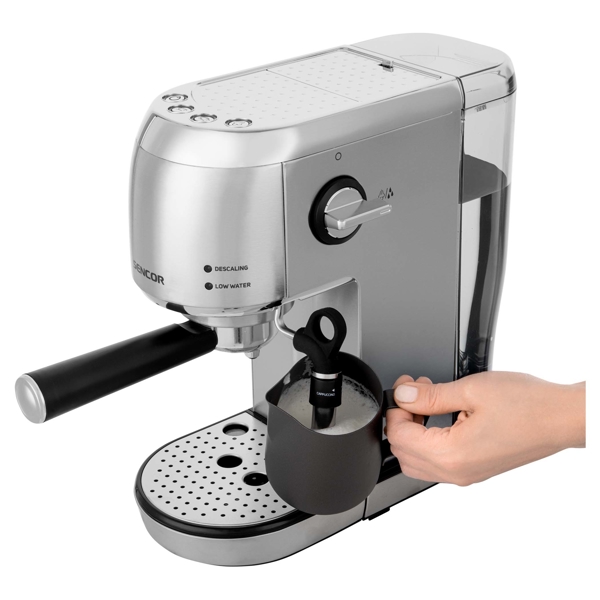 Sencor SES 4900SS Coffee Machine, 1400W Silver