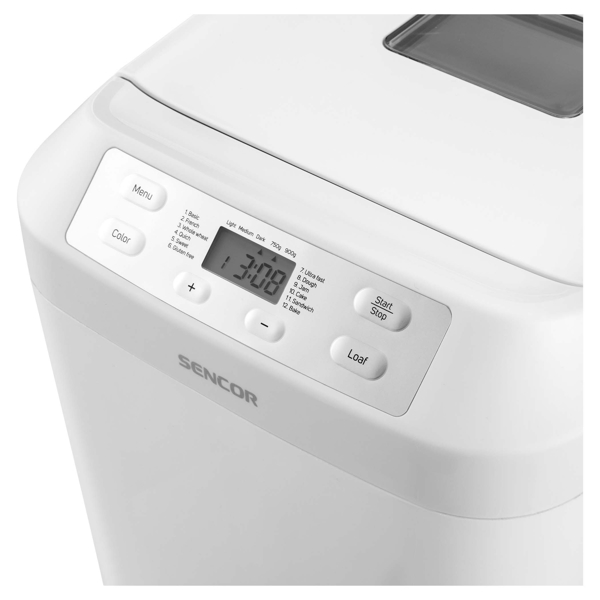 პურის საცხობი Sencor SBR 1040WH Bread Maker, 550W White