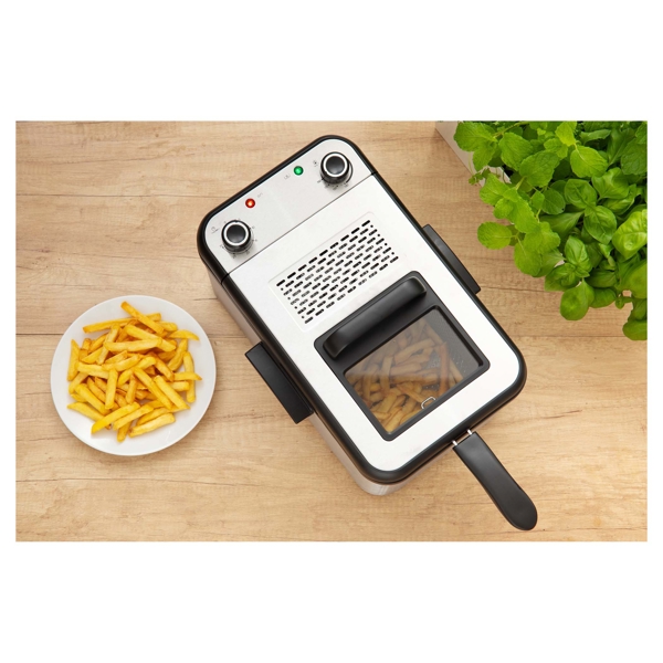 ფრის აპარატი Sencor SFR 7200SS 2200W, 3.2 L, Fries machine Silver