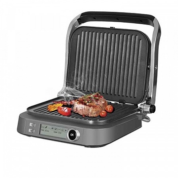 გრილი Redmond RGM-M816P-E  Grill Plate, Electronic Black/Silver