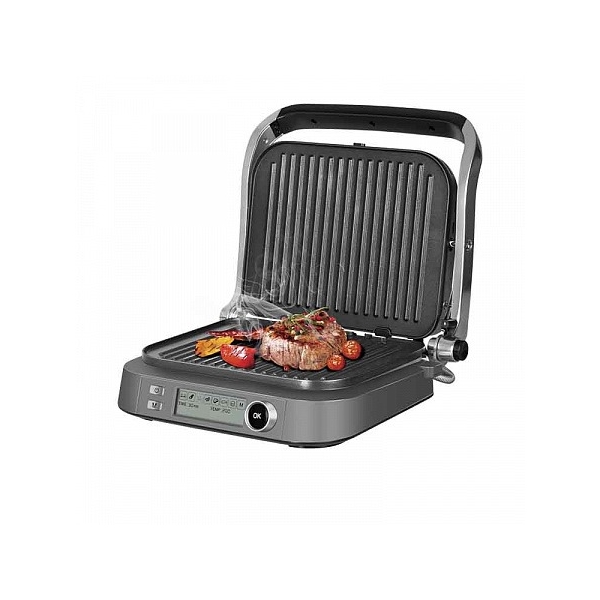 გრილი Redmond RGM-M816P-E  Grill Plate, Electronic Black/Silver