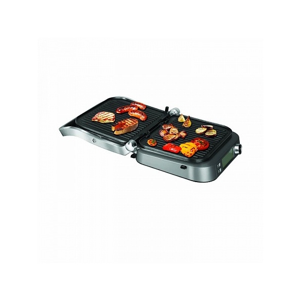 გრილი Redmond RGM-M816P-E  Grill Plate, Electronic Black/Silver