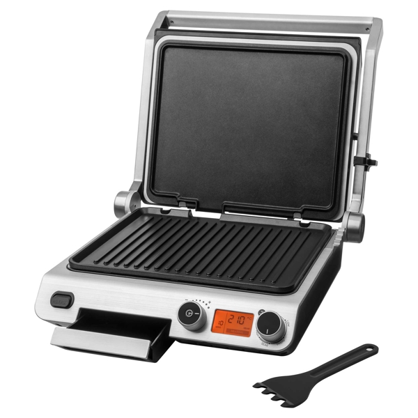 გრილი Sencor SBG 6650BK Press Grill Automatic, 2000W Black/Silver