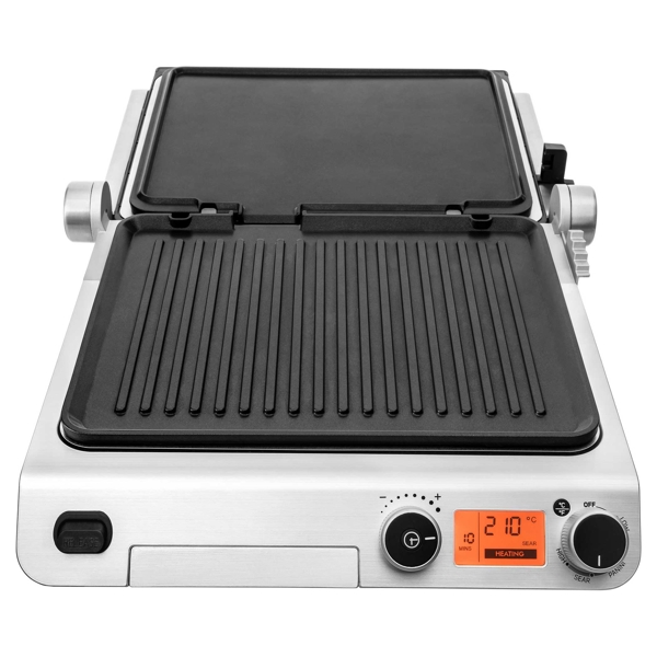 გრილი Sencor SBG 6650BK Press Grill Automatic, 2000W Black/Silver