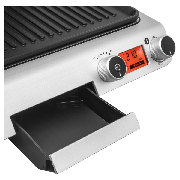 გრილი Sencor SBG 6650BK Press Grill Automatic, 2000W Black/Silver