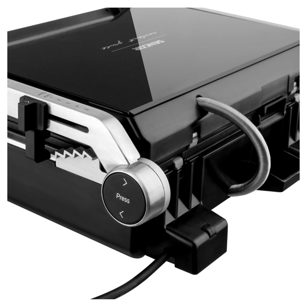 გრილი Sencor SBG 6650BK Press Grill Automatic, 2000W Black/Silver