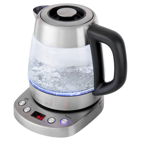 ჩაის აპარატი Sencor SWK 1080SS, 2200W, 1L, Tea Maker, Metallic Silver