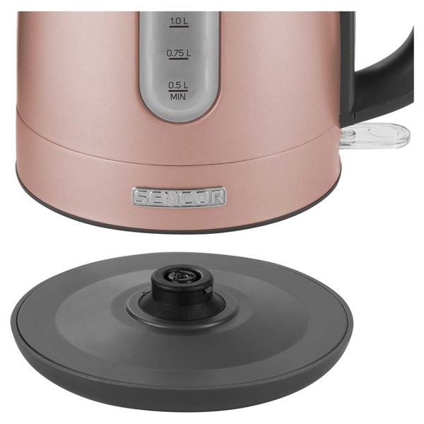 Sencor SWK 1775RS, 2150W, 1.7L, Electric Kettle, Dark Pink