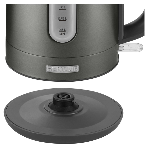 ელექტრო ჩაიდანი Sencor SWK 1778BK, 2150W, 1.7L, Electric Kettle, Black