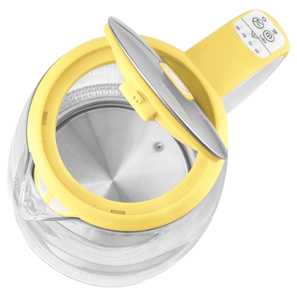 ელექტრო ჩაიდანი Sencor SWK 2196YL Electric, 2200 W Silver / Yellow