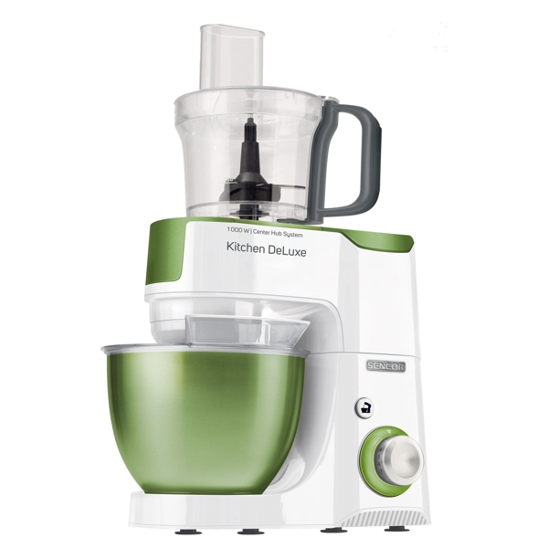 სამზარეულოს კომბაინი Sencor STM 4460GG Kitchen Combine, Stainless Steel, 1000 W Green