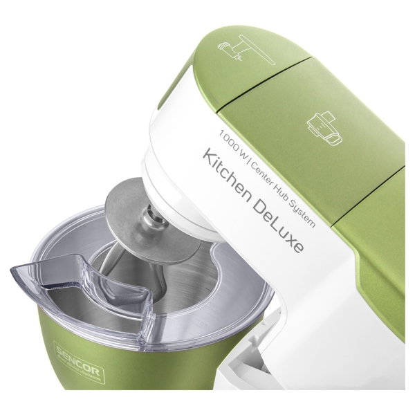 სამზარეულოს კომბაინი Sencor STM 4460GG Kitchen Combine, Stainless Steel, 1000 W Green