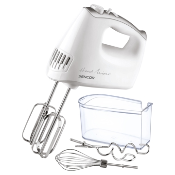 მიქსერი SENCOR SHM 5206WH Hand Mixer, 400 W White