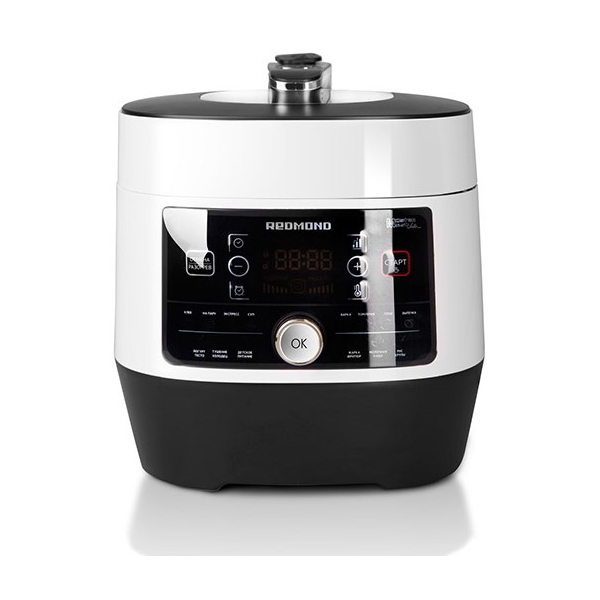 მულტსახარში ქვაბი Redmond RMC-P350 Multicooker, Electronic 900W White/Black