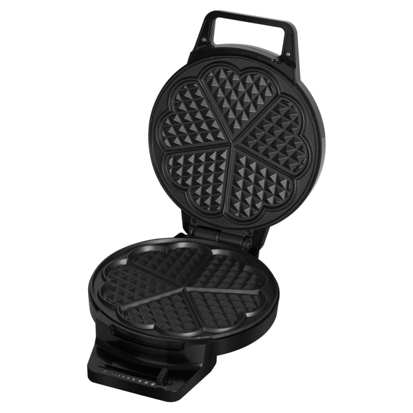 ვაფლის აპარატი Sencor SWF 1010BK Waffle Maker 1000 W Silver / Black