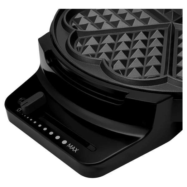 ვაფლის აპარატი Sencor SWF 1010BK Waffle Maker 1000 W Silver / Black