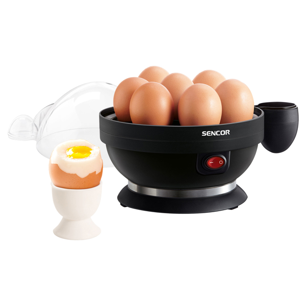 კვერცხის სახარში ქვაბი Sencor SEG 710BP Egg Boiler Mechanical, 380W Black