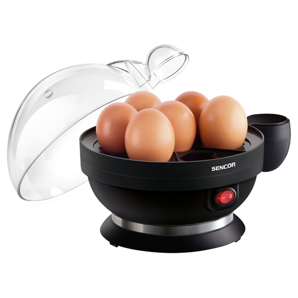 კვერცხის სახარში ქვაბი Sencor SEG 710BP Egg Boiler Mechanical, 380W Black