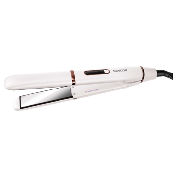 Sencor SHI 3100VT Hair iron, Tourmaline 42 W White