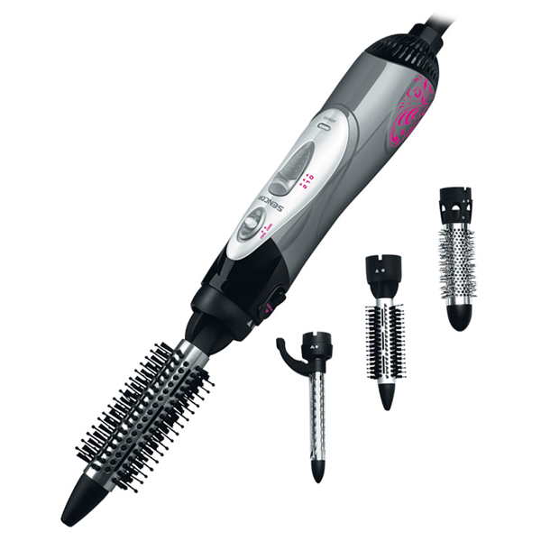 თმის სახვევი Sencor SHS 7401WH Hair Roller 1000 W Black/Silver