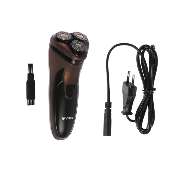 Vitek VT-8267 Shaver Rotery Black/Brown