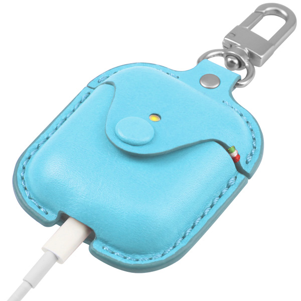 ყურსასმენის ქეისი Cozistyle Leather Case for AirPods - Sky Blue