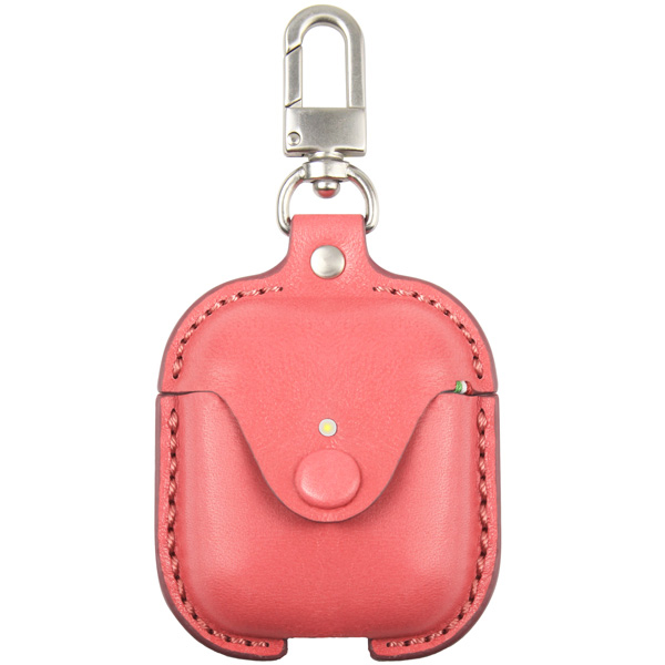 ყურსასმენის ქეისი Cozistyle Leather Case for AirPods - Hot Pink