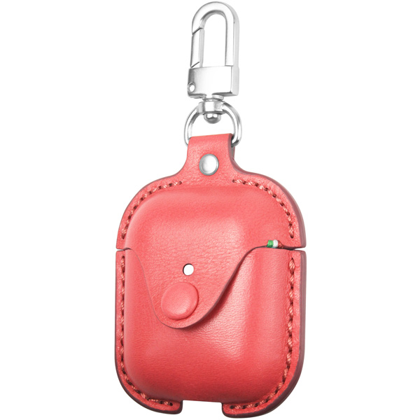 ყურსასმენის ქეისი Cozistyle Leather Case for AirPods - Hot Pink