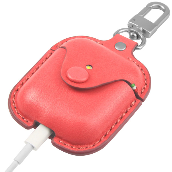 ყურსასმენის ქეისი Cozistyle Leather Case for AirPods - Hot Pink