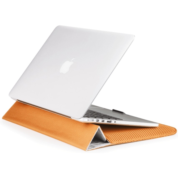 ნოუთბუქის ჩანთა ARIA Stand Sleeve MacBook 11" Air, 12", iPad Pro - Inca Gold