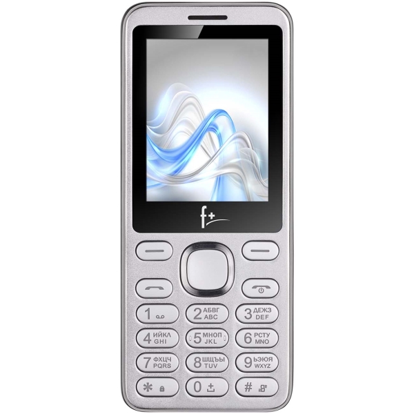 მობილური ტელეფონი F+ S240 32MB Dual SIM Silver