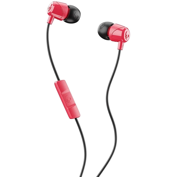 ყურსასმენი Skullcandy JIB IN EAR W/MIC 1, Black/Red