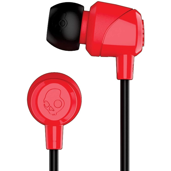 ყურსასმენი Skullcandy JIB IN EAR W/MIC 1, Black/Red