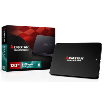 მყარი დისკი BIOSTAR PC COMPONENTS SSD S120/120GB SATA, S100120GB