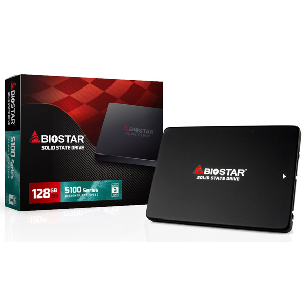 მყარი დისკი Biostar 128GB 2.5'' SATA III, S100-128GB