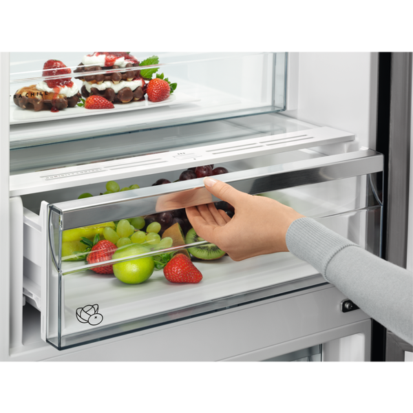 მაცივარი AEG RCR736E5MB Combined Fridge-Freezer A++ Gray