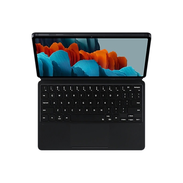 ტაბლეტის ქეისი Samsung EF-DT870BBRGRU Galaxy Tab S7 keyboard Case Black