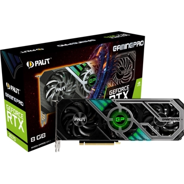 ვიდეო დაფა Palit RTX3070 GAMINGPRO 8G GDDR6 256bit 3-DP HDMI 220W