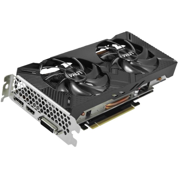 ვიდეო დაფა Palit RTX2060 DUAL 6G GDDR6 192bit DVI HDMI DP