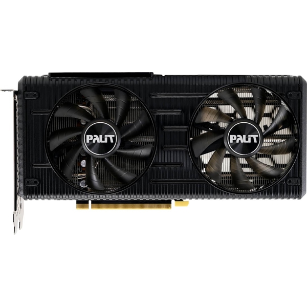 ვიდეო დაფა Palit RTX3060 DUAL 12G GDDR6 192bit 3-DP HDMI 192bit GDDR6 7680x4320 170W