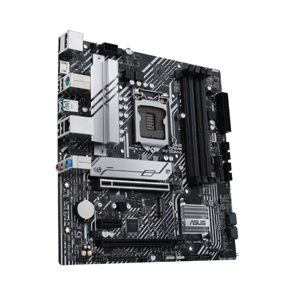 დედა დაფა ASUS PRIME B560M-A, LGA1200, PCIe 4.0, 2x M.2, RGB, mATX, DisplayPort, HDMI