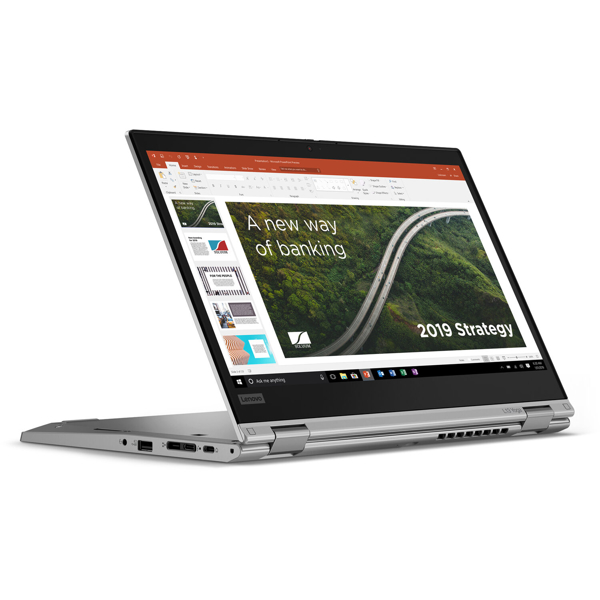 ნოუთბუქი Lenovo ThinkPad L13 Yoga Gen 2 13.3" I5-1135G7 8GB, 256GB SSD Integrated Graphics W10 Silver