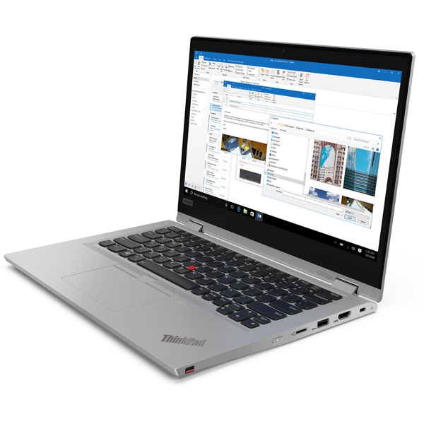 ნოუთბუქი Lenovo ThinkPad L13 Yoga Gen 2 13.3" I5-1135G7 8GB, 256GB SSD Integrated Graphics W10 Silver