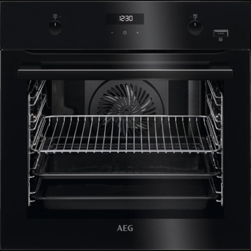 ჩასაშენებელი ღუმელი AEG BER455120B Built-in Black