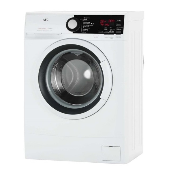 სარეცხი მანქანა AEG L6SE26WR -6 KG, SPEED: 1200, (85X60X42), WHITE, A, SUPER SLIM