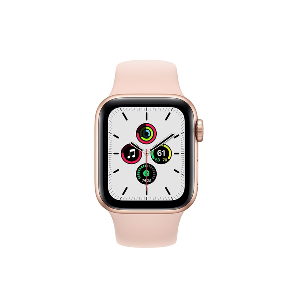 სმარტ საათი Apple Watch SE GPS 40mm Gold Aluminium Case with Pink Sand Sport Band 