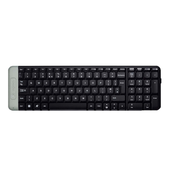  კლავიატურა LOGITECH WIRELESS KEYBOARD K230